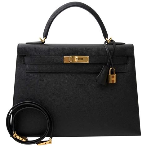 hermes kelly black epsom|hermes kelly bag models.